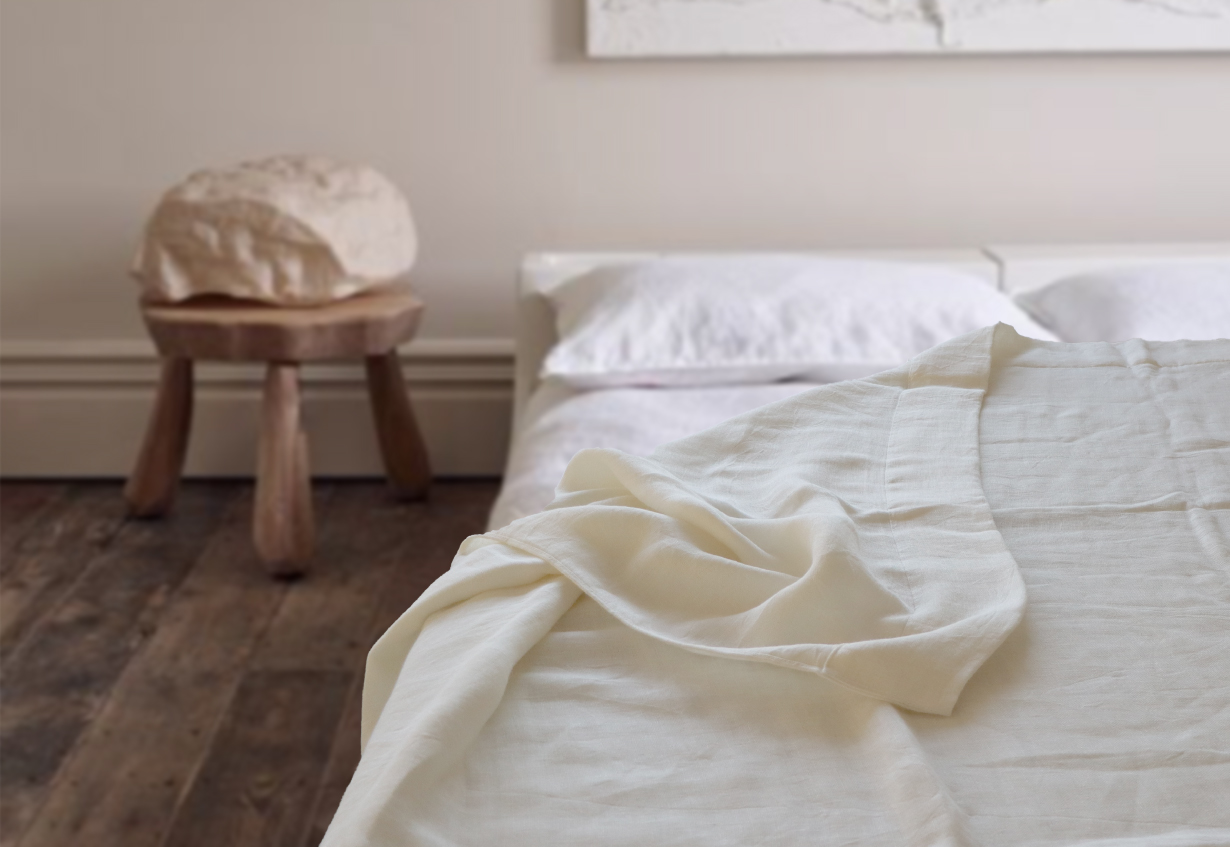 Makuake【好評第3弾】洗うほどふっくら、心地よい。着る麻100％の6重